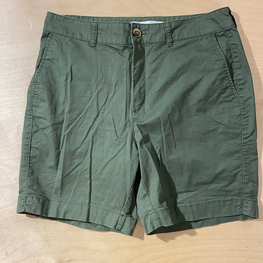 Old Navy Olive High Rise Shorts 8 (OQ)